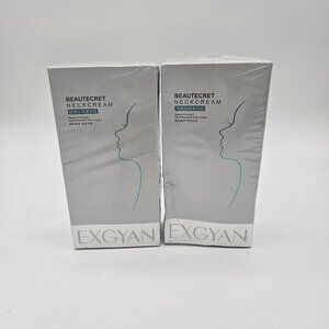 Exgyan Beautecret Neck Cream 110g/3.88 oz Lot of 2 Sealed Old Stock